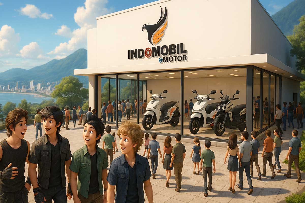 Indomobil E-Motor Bandung Barat