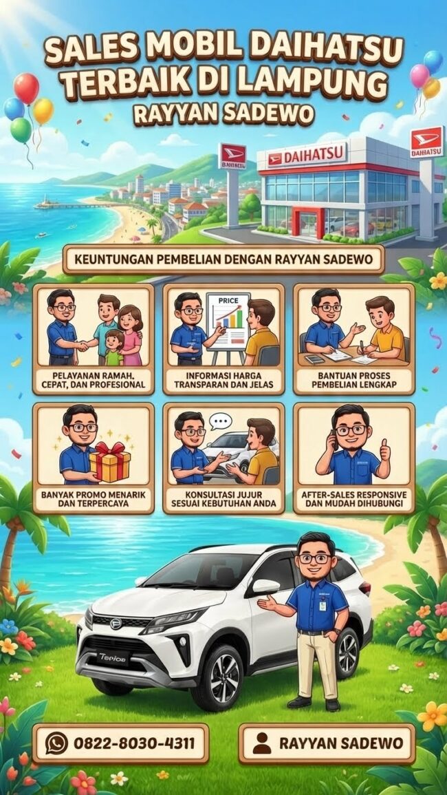 Poster Sales Daihatsu Lampung Rayyan